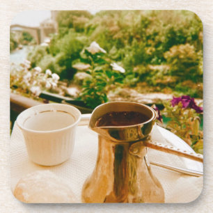 Posavasos Brote de café bosnio en Mostar