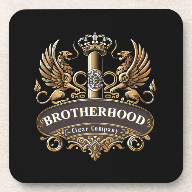 Posavasos Brotherhood Cigar Company Beverage Coaster (Frente)