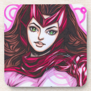 Posavasos Bruja Escarlata ~ Wanda Maximoff
