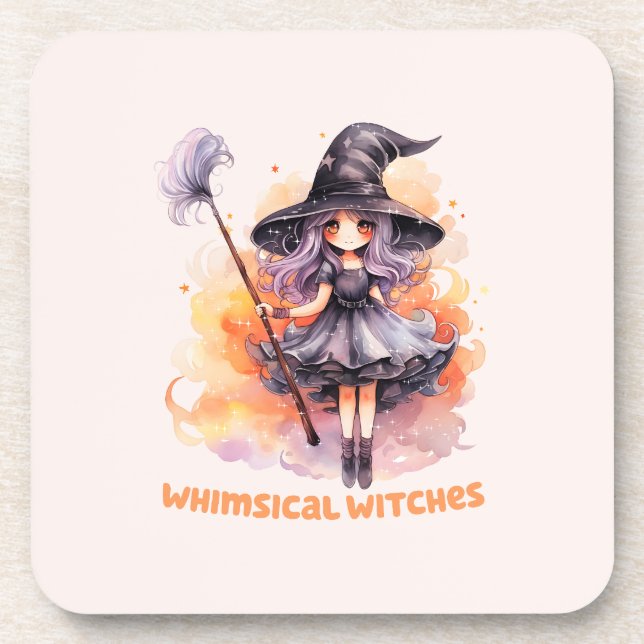 Posavasos Brujas caprichosas (Frente)