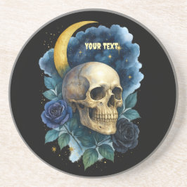 Posavasos Brujería estética floral gótica Halloween espeluzn