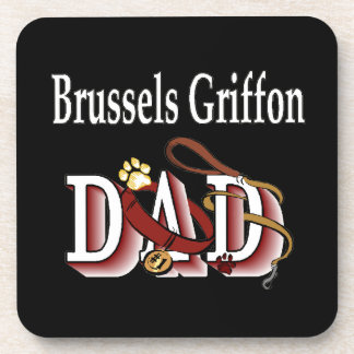 Posavasos Brussels Griffon Dad
