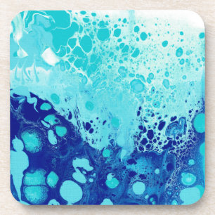 Posavasos Bucanes azules conjunto de seis castañas