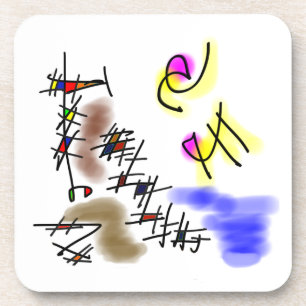 Posavasos buceadores abstractos