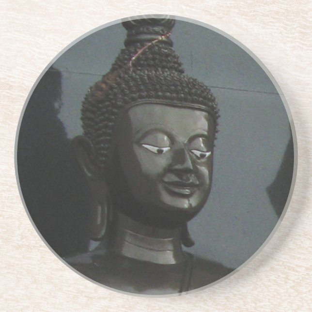 Posavasos Buda negro… Nong Khai, Isaan, Tailandia (Frente)