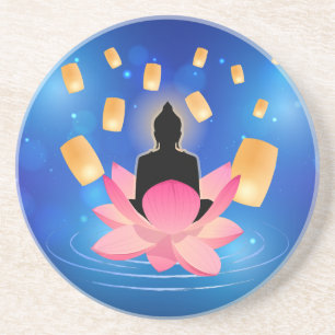 Posavasos Buda Vesak Day en Lotus Lantern Vaisakha