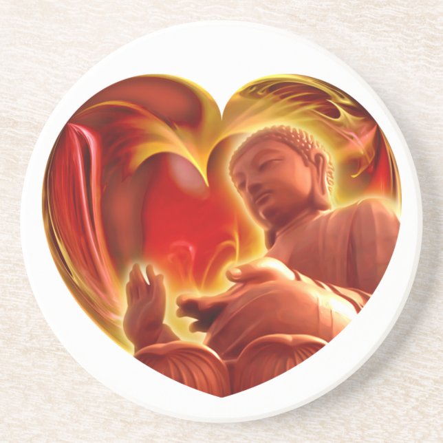 Posavasos BUDDHA Heart (Frente)