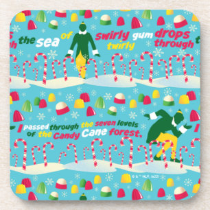 Posavasos Buddy the Elf Candy Pattern