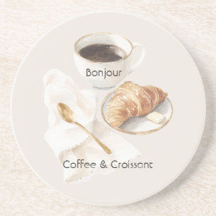 Posavasos Buen día Croissant & Café