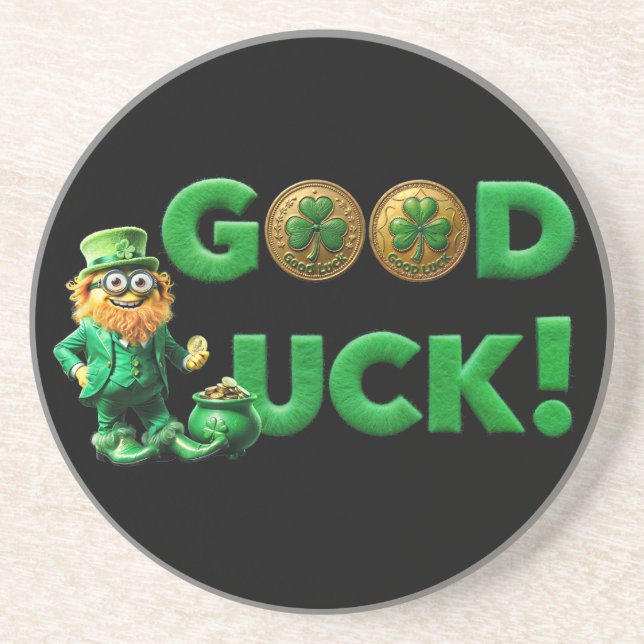 Posavasos Buena suerte (Frente)