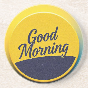 Posavasos "Buenos días, castor