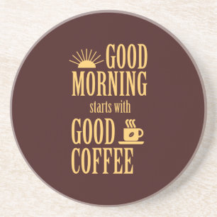 Posavasos Buenos días empieza con buen café