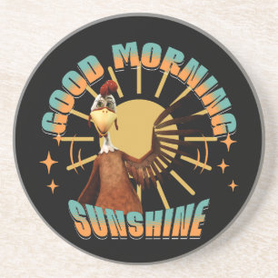 Posavasos Buenos Días Sol Funny Rooster