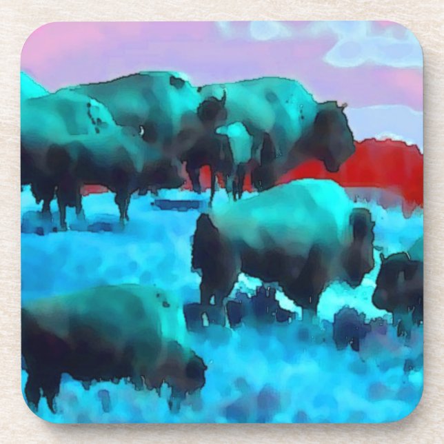 Posavasos Buffaloes (Frente)