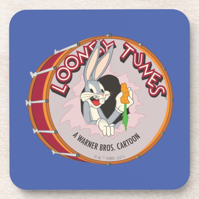 Posavasos BUGS BUNNY™ Inside LOONEY TUNES™ Drum (Frente)