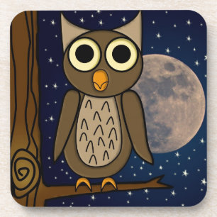Posavasos Búho
