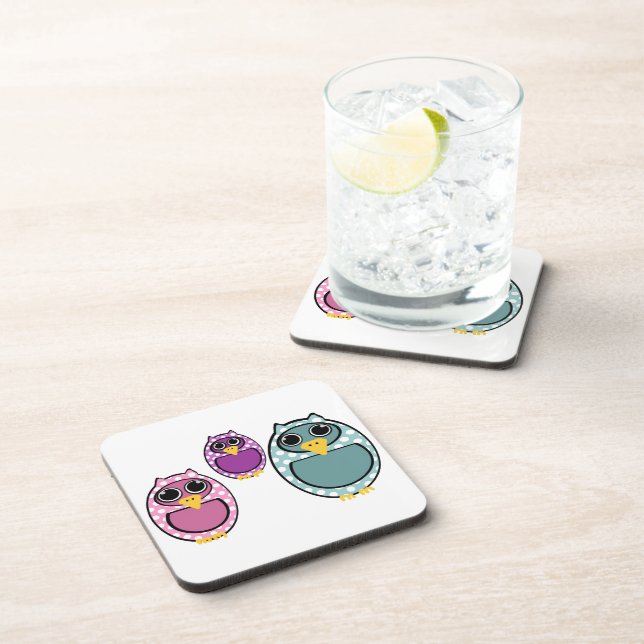 Posavasos Búho (Lado Derecho)