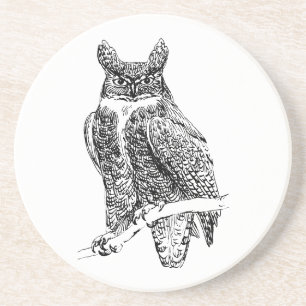Posavasos Búho