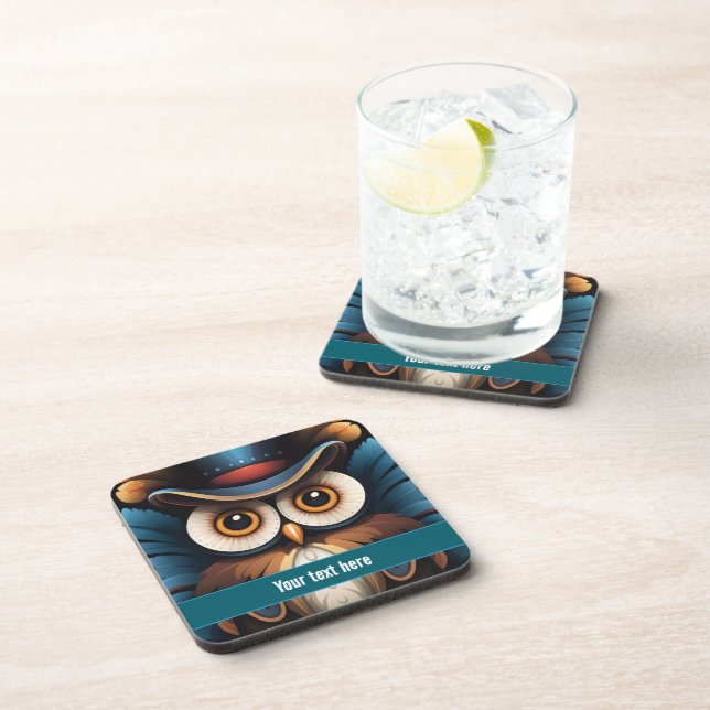 Posavasos Búho 4 (Lado Derecho)