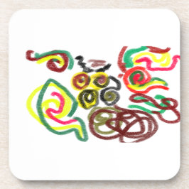 Posavasos Búho genial amarlo