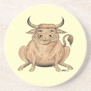 Posavasos Bull feliz