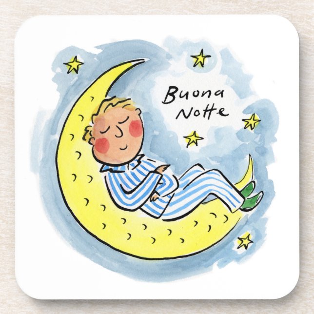 Posavasos Buona Notte (Frente)