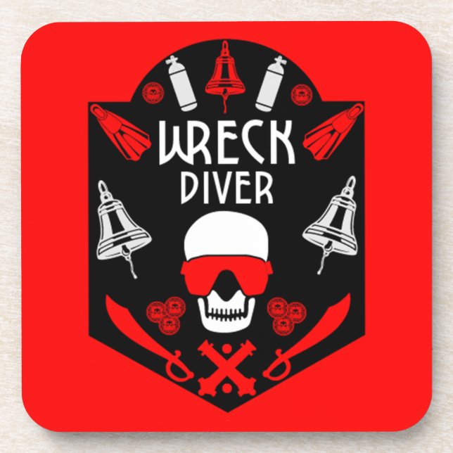 Posavasos Buques de Shipwreck (Frente)
