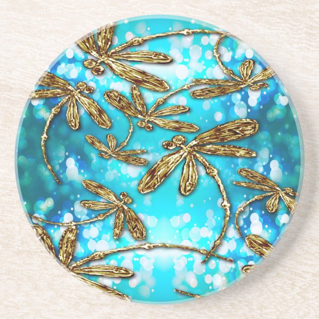 Posavasos Burbujas de vuelo de Dragonfly (Frente)