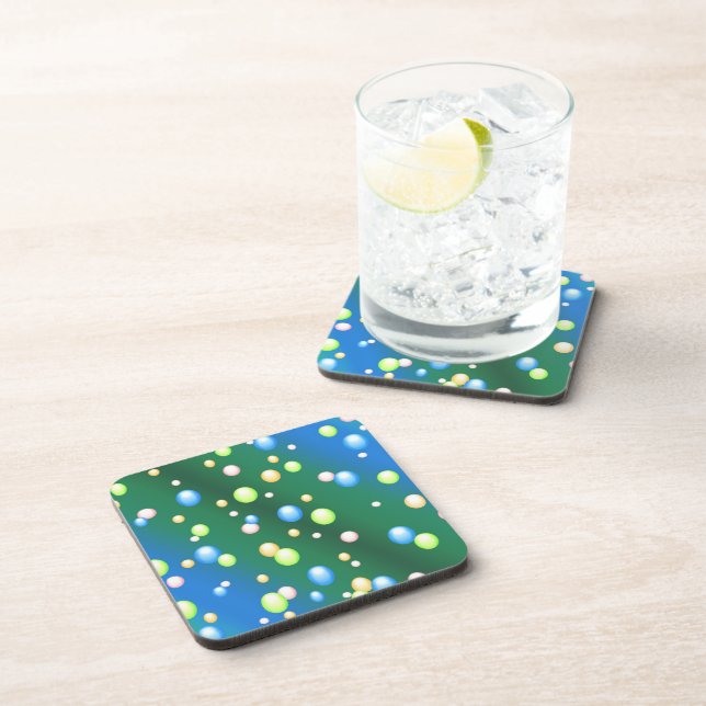 Posavasos Burbujas Lloviendo (Lado Derecho)