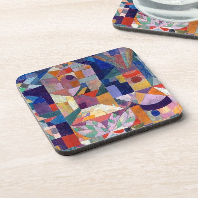 Posavasos Burggarten (Castle Garden) - Paul Klee - (Lado Izquierdo)