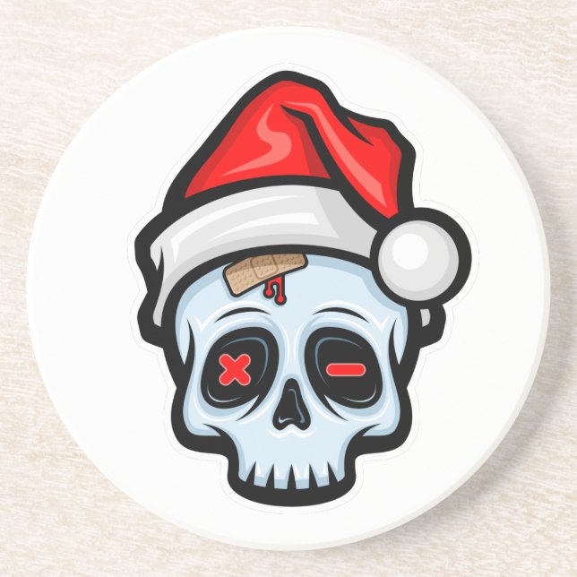 Posavasos Burla de Navidades divertidos, estilo Personalizad (Frente)