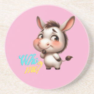 Posavasos Burro Adorable para Navidades 2024 - Regalo perfec