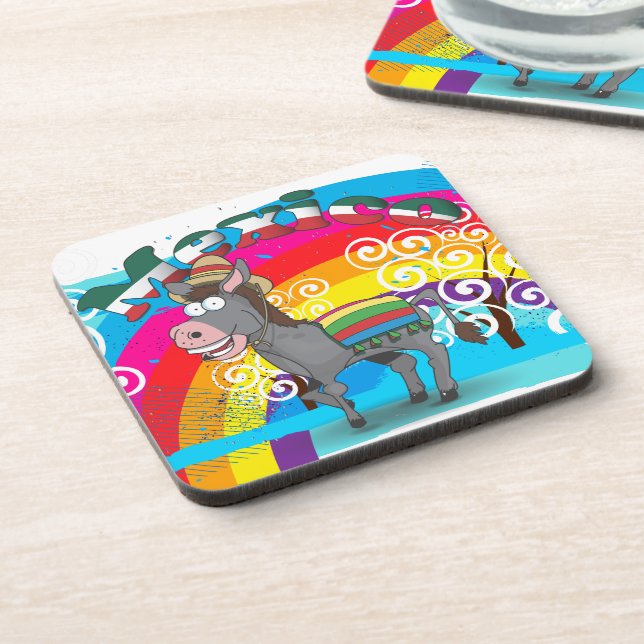 Posavasos Burro Mexicano (Lado Izquierdo)