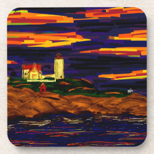 Posavasos burro y faro