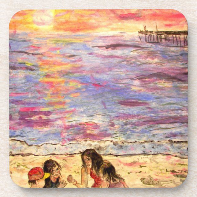 Posavasos Buscadores de shell (Frente)