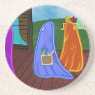 Posavasos Busy Ghost