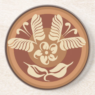 Posavasos Butterfly Latte Art Coaster