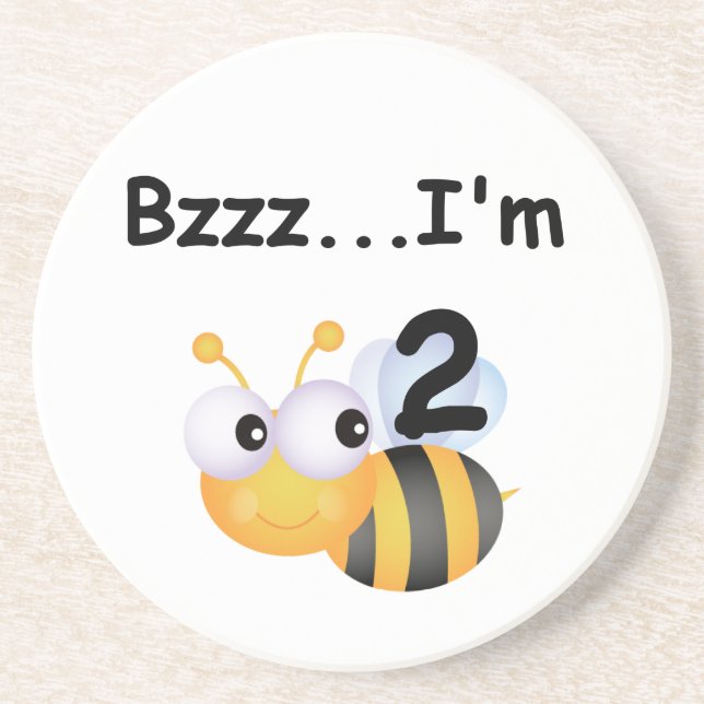 Posavasos Buzz Bumblebee camisetas y regalos de cumpleaños (Frente)
