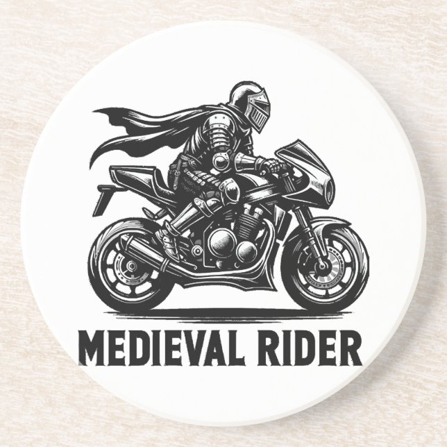Posavasos caballero medieval (Frente)