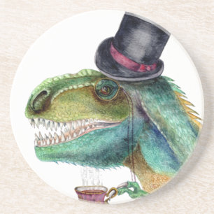 Posavasos Caballero victoriano Tyrannosaurus Rex