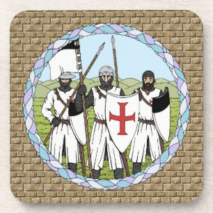 Posavasos Caballeros Templarios medievales
