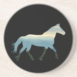Posavasos Caballo Blue Ridge