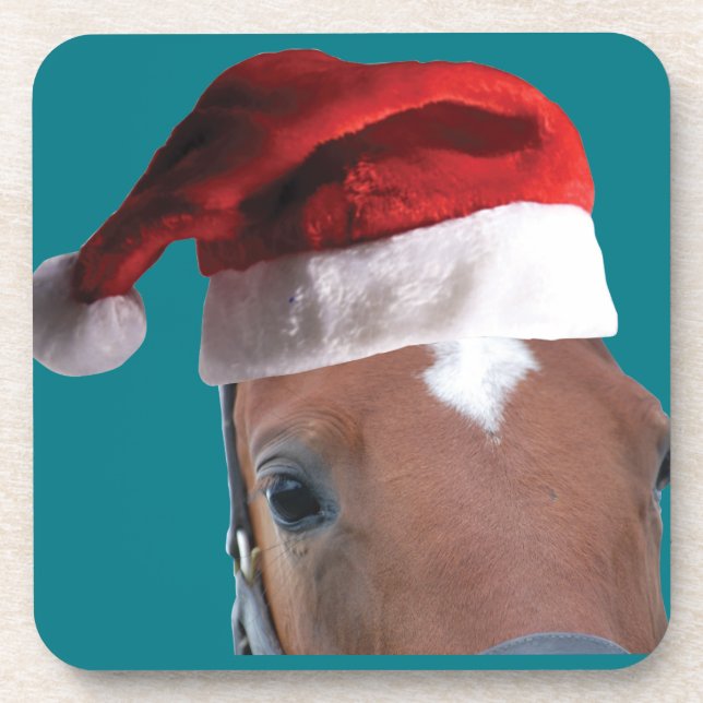Posavasos Caballo de navidades (Frente)