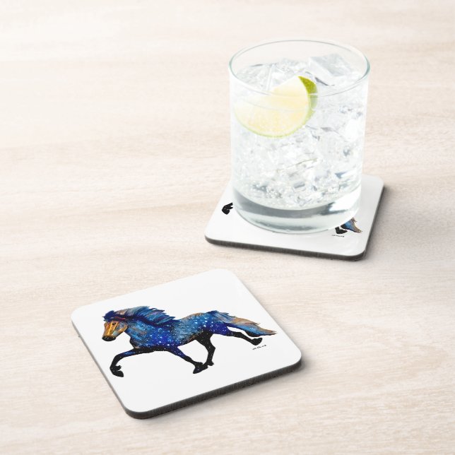 Posavasos Caballo islandés Stary Night (Lado Derecho)