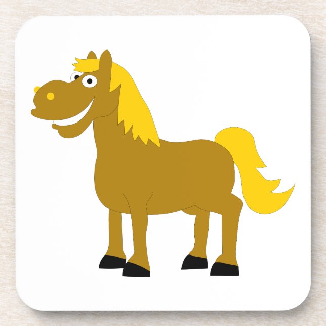 Posavasos Caballo Personalizado (Frente)