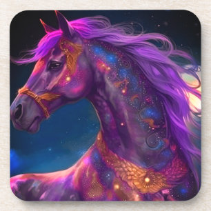 Posavasos Caballo púrpura