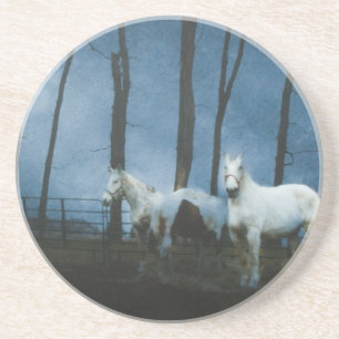 Posavasos Caballos fantasmales a medianoche