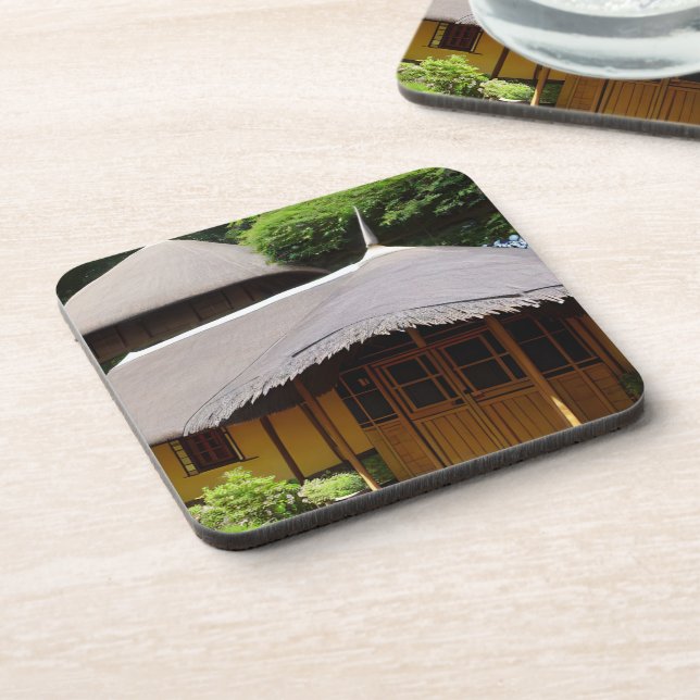 Posavasos Cabañas de paja (Lado Izquierdo)