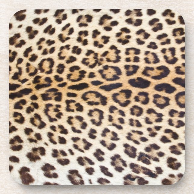 Posavasos Cabello leopardo (Frente)