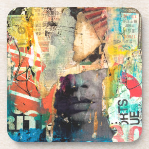 Posavasos Cabeza de Collage